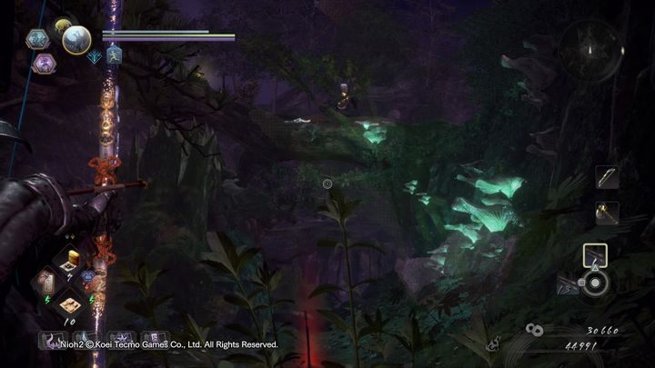 Dalej natomiast, na górze znajduje się Biwa boku-boku - Droga ucieczki | Solucja NiOh 2 - NiOh 2 - poradnik do gry