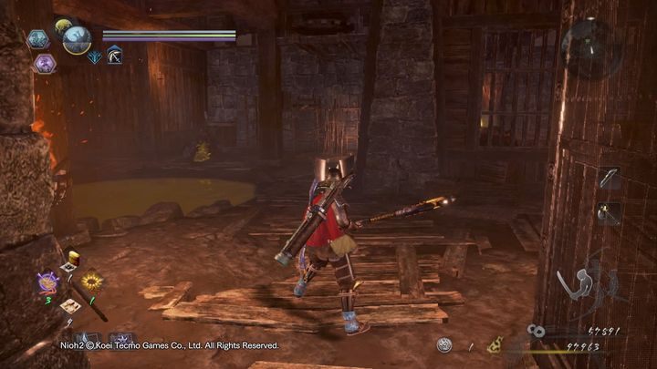 Udaj się do środka budynku, którego pilnował Waira - Ptak w klatce | Solucja NiOh 2 - NiOh 2 - poradnik do gry