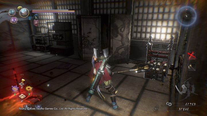 Pociągnij za dźwignie i idź dalej do przody - Ptak w klatce | Solucja NiOh 2 - NiOh 2 - poradnik do gry