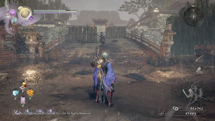 Most ten pilnowany jest jednak ponownie przez mocniejszego do pokonania żołnierza - Nieokiełznana woda | Solucja NiOh 2 - NiOh 2 - poradnik do gry