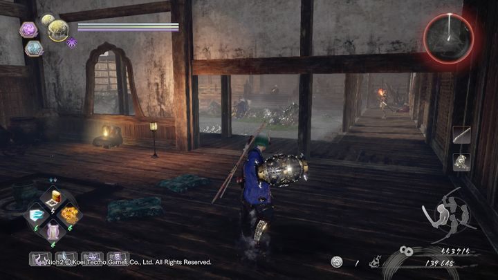 Kawałek dalej czeka cię walka z między innymi z szkieletowym łucznikiem, którym powinieneś się zająć najpierw, oraz Tesso i Gaki - Nieokiełznana woda | Solucja NiOh 2 - NiOh 2 - poradnik do gry