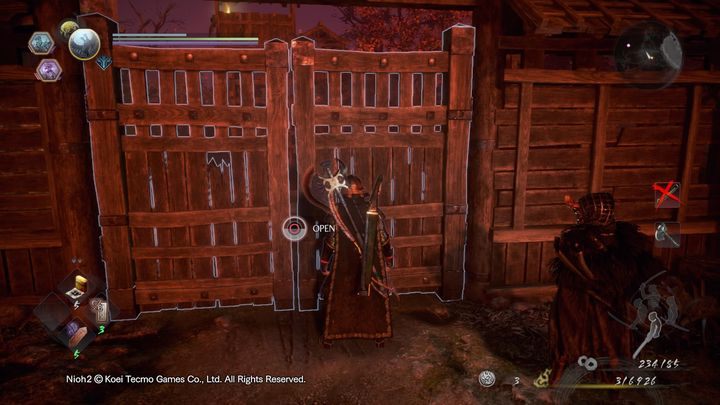 Otwórz drzwi po lewej stronie - NiOh 2: Bystry demon, solucja - NiOh 2 - poradnik do gry