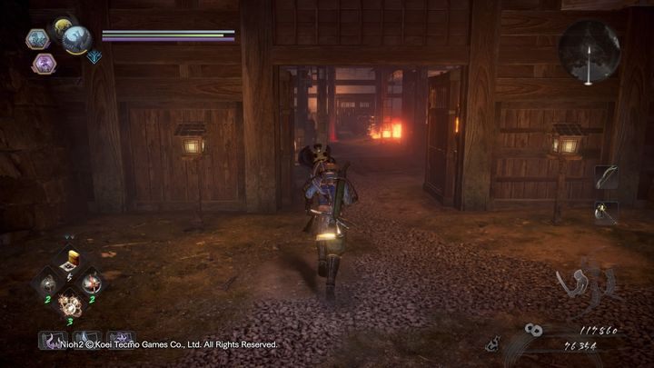 Na samej górze, od razu na przeciwko ciebie znajdować się będzie strzelec, którego najlepiej zdjąć celnym strzałem w głowę z daleka - NiOh 2: Niechybne zniszczenie, solucja - NiOh 2 - poradnik do gry
