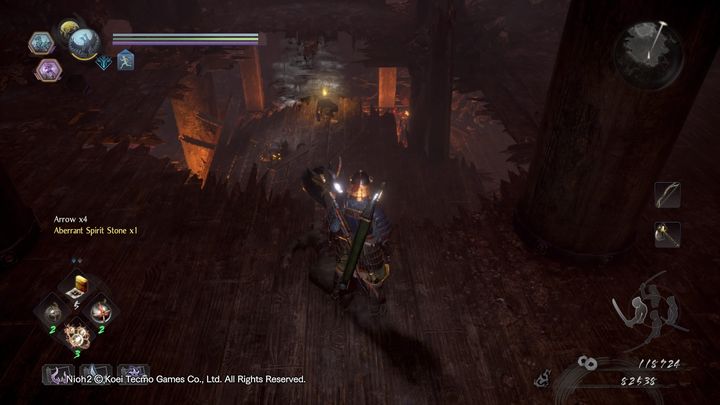 Uważaj jednak na szkieleta, który wstanie gdy tylko zbliżysz się do zwłok - NiOh 2: Niechybne zniszczenie, solucja - NiOh 2 - poradnik do gry