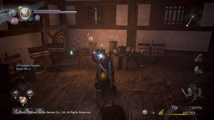 Zanim jednak wejdziesz do pomieszczenia za otwartymi drzwiami, skręć w prawo - NiOh 2: Niechybne zniszczenie, solucja - NiOh 2 - poradnik do gry