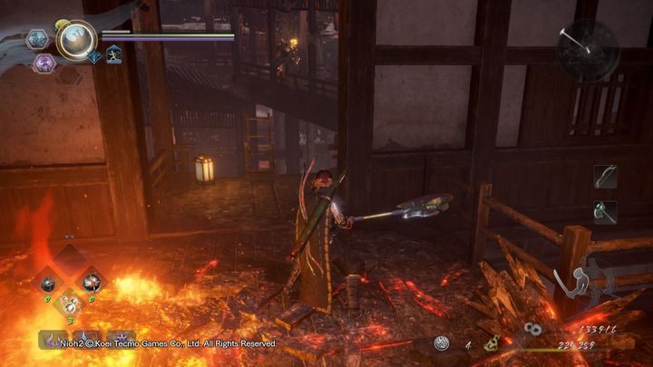 Wróć teraz na samą górę i udaj się w lewo - NiOh 2: Niechybne zniszczenie, solucja - NiOh 2 - poradnik do gry