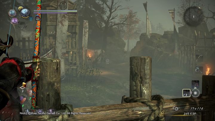 Po pokonaniu ich, idź dalej w górę, tam znajdziesz drugi chram lokacji - NiOh 2: Dwie twarze gościnności, solucja - NiOh 2 - poradnik do gry