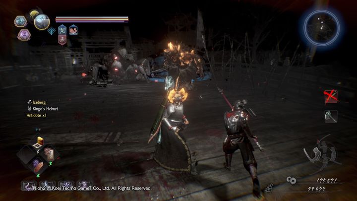 Ostatnia fala przeciwników to Yoki, Mitsume Yazura, oraz pojawienie się krainy Yokai na całym moście - NiOh 2: Dwie twarze gościnności, solucja - NiOh 2 - poradnik do gry