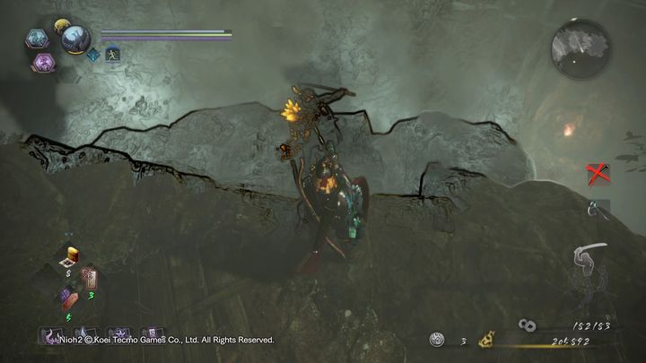 Zeskocz na dół, pokonaj tam żołnierza Yokai - NiOh 2: Dwie twarze gościnności, solucja - NiOh 2 - poradnik do gry