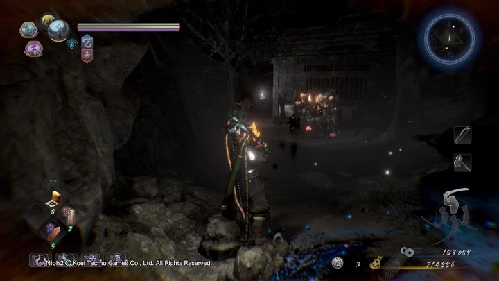 Dalej, napotkasz na swojej drodze Yoki oraz mniejszego szkielet wojownika - NiOh 2: Dwie twarze gościnności, solucja - NiOh 2 - poradnik do gry