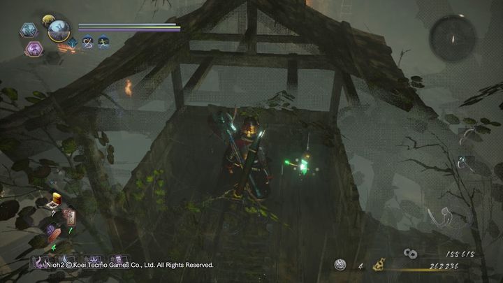 Po wszystkim, udaj się w górę, przechodząc przez przejście, którego bronił Yoki - NiOh 2: Dwie twarze gościnności, solucja - NiOh 2 - poradnik do gry