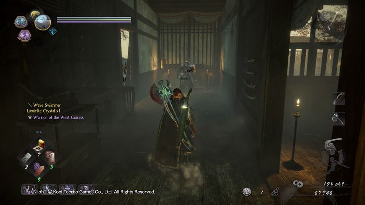 Za zniszczonym posągiem, znajduje się Kodama - NiOh 2: Dwie twarze gościnności, solucja - NiOh 2 - poradnik do gry