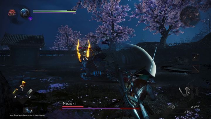 Walcząc z Mezukim najlepiej trzymać bliski dystans - Mezuki | Boss w NiOh 2 - NiOh 2 - poradnik do gry