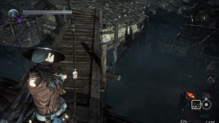 Idąc dalej natrafisz na kolejny most - Wioska przeklętego kwiecia | Solucja NiOh 2 - NiOh 2 - poradnik do gry