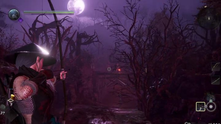 Potem udaj się ścieżką, którą patrolowała grupa - Las spowity ciemnością | Solucja NiOh 2 - NiOh 2 - poradnik do gry