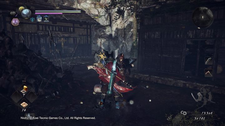 Udając się na górę, będziesz musiał walczyć z kilkoma Yokai, takimi jak Gaki, Enki oraz szkielet wojownik - Ciała i lód | Solucja NiOh 2 - NiOh 2 - poradnik do gry