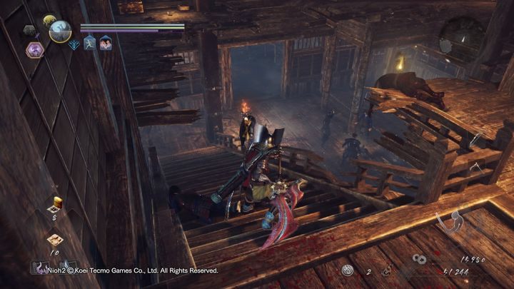 Możesz zeskoczyć z wysoka i zadać śmiercionośne obrażenia z góry, bądź walczyć z nimi w normalny sposób - Ciała i lód | Solucja NiOh 2 - NiOh 2 - poradnik do gry