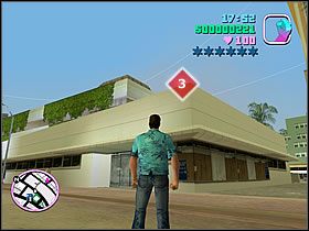 By dostać ten rampgae, musisz się troszkę wysilić, Najpierw znajdź budynek, na dachu którego zobaczysz czaszkę - Numer 3 Rampage - Grand Theft Auto: Vice City - poradnik do gry