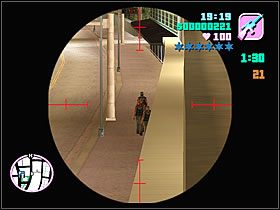 Zadanie jest proste, strzelaj do grupek złożonych z członków gangu - Numer 3 Rampage - Grand Theft Auto: Vice City - poradnik do gry