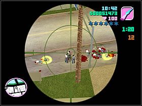 Nie ma czasu ani sensu ruszać się gdziekolwiek z dachu szpitala - Numer 28 Rampage - Grand Theft Auto: Vice City - poradnik do gry