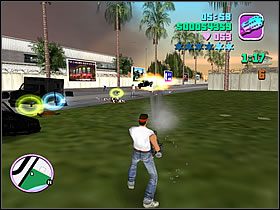 Nie powinno być ciężko znaleźć w okolicy 15 pojazdów, jednak nie polecam wybierać się w tym celu do fortu - Numer 30 Rampage - Grand Theft Auto: Vice City - poradnik do gry