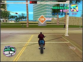 Wróć w okolice komisariatu policji - Numer 13-18 Unique Stunt Jumps - Grand Theft Auto: Vice City - poradnik do gry