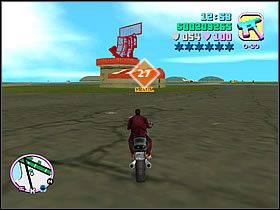 Odszukaj radar przy pasie startowym - Numer 25-30 Unique Stunt Jumps - Grand Theft Auto: Vice City - poradnik do gry