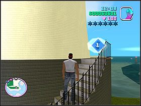 Nieopodal Twojego hotelu znajduje się latarnia morska - Numer 1-5 Hidden Packages - Grand Theft Auto: Vice City - poradnik do gry