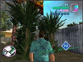 Odszukaj wielką żółtą tablicę, zlokalizowaną przy Paper Works - Numer 71-75 Hidden Packages - Grand Theft Auto: Vice City - poradnik do gry