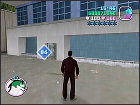 W tej części portu natkniesz się na biało - niebieskie biurowce - Numer 86-90 Hidden Packages - Grand Theft Auto: Vice City - poradnik do gry