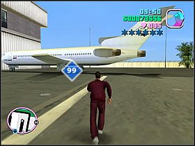Udaj się na ostatni pas startowy i dobiegnij do jego końca - Numer 96-100 Hidden Packages - Grand Theft Auto: Vice City - poradnik do gry