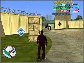 Jedź do fortu wojskowego - Numer 96-100 Hidden Packages - Grand Theft Auto: Vice City - poradnik do gry