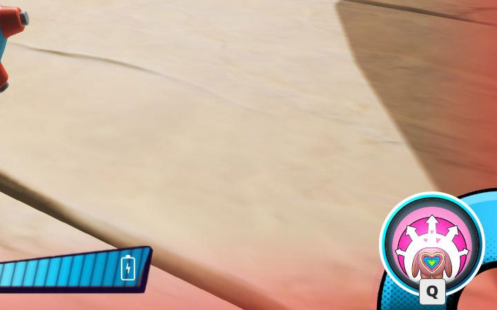 Informacja o dostępnej specjalnej umiejętności wyświetlana jest w prawym dolnym rogu ekranu i możesz ją aktywować wciskając Q - Jak uruchomić atak specjalny w MisBits? - MisBits - poradnik do gry