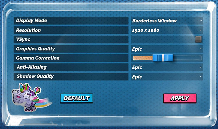 Opcje graficzne dostępne w wersji PC gry to - Wymagania sprzętowe MisBits - MisBits - poradnik do gry