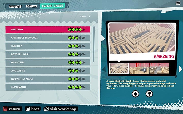 ToyBox pozwala nie tylko na tworzenie własnej autorskiej zawartości, ale także na modyfikowanie gotowych projektów pojawiających się na liście Arcade - MisBits: ToyBox - stworzenie własnej gry - MisBits - poradnik do gry