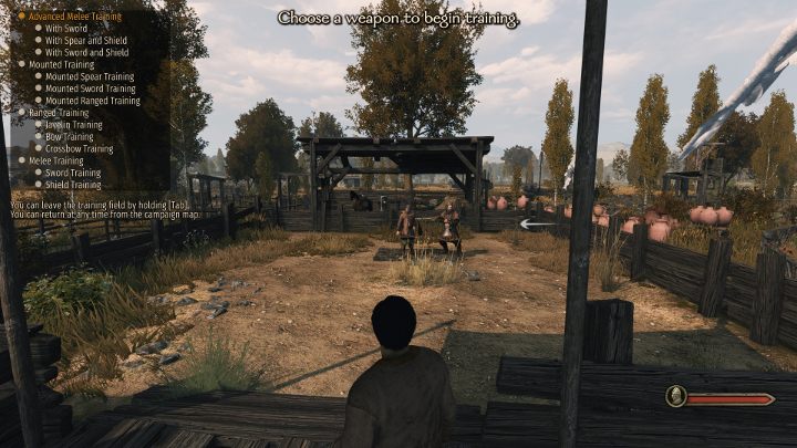 W tutorialu poznasz sposoby walki i każdy rodzaj uzbrojenia - koniecznie weź w nim udział. - M&B 2 Bannerlord: Porady na start - Mount and Blade 2 Bannerlord - poradnik do gry