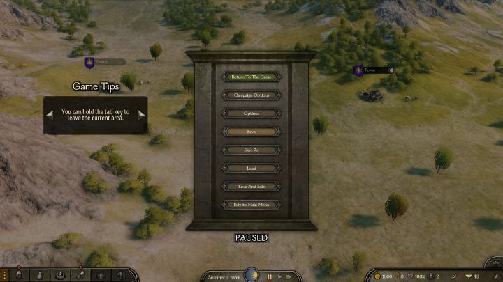 Częste zapisywanie gry oszczędzi Ci nieco nerwów. - M&B 2 Bannerlord: Porady na start - Mount and Blade 2 Bannerlord - poradnik do gry