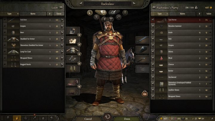 Pamiętaj o regularnym ulepszaniu uzbrojenia. - M&B 2 Bannerlord: Porady na start - Mount and Blade 2 Bannerlord - poradnik do gry