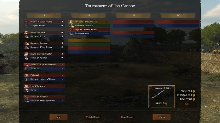 Udział w turniejach jest jednym ze sposobów na zarabianie. - M&B 2 Bannerlord: Początki - co robić najpierw? - Mount and Blade 2 Bannerlord - poradnik do gry