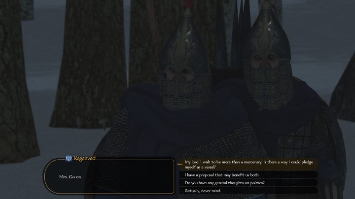 Wasalem może Cię mianować jedynie przywódca danej frakcji. - M&B 2 Bannerlord: Frakcja - jak dołączyć, jak zdobyć lenno, porady - Mount and Blade 2 Bannerlord - poradnik do gry