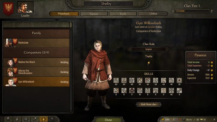 Towarzysze są niezwykle przydatni. - M&B 2 Bannerlord: Towarzysze - najlepsi, gdzie znaleźć? - Mount and Blade 2 Bannerlord - poradnik do gry