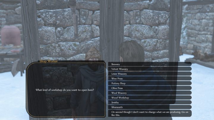 Musisz zdecydować jaki towar chcesz produkować. - M&B 2 Bannerlord: Jak kupić warsztat (Workshop)? - Mount and Blade 2 Bannerlord - poradnik do gry