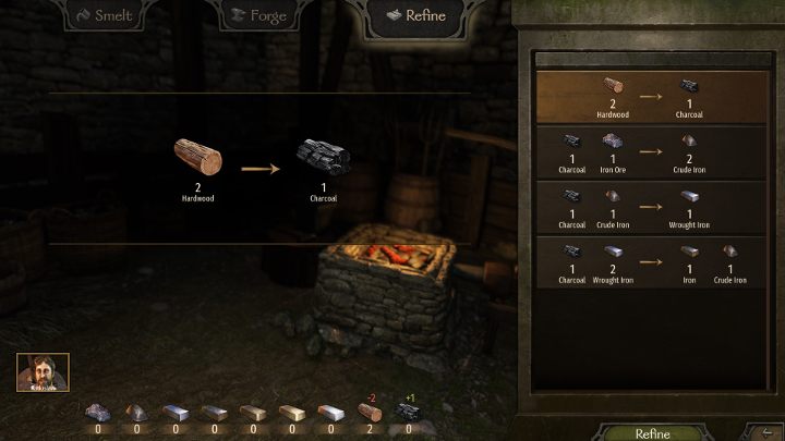 A następnie przerób go na Charcoal. - M&B 2 Bannerlord: Jak zdobyć węgiel drzewny (charcoal)? - Mount and Blade 2 Bannerlord - poradnik do gry