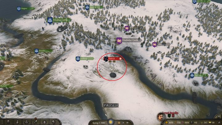 Musisz zdobyć trzy części Dragon Banner - znajdziesz je w oznaczonych kryjówkach bandytów. - M&B 2 Bannerlord: Jak stworzyć własne królestwo? - Mount and Blade 2 Bannerlord - poradnik do gry