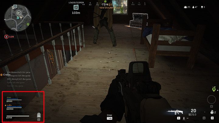 Każda postać w grze Call of Duty Warzone posiada na starcie 100 punktów zdrowia - Warzone: Interfejs rozgrywki - Call of Duty Warzone - poradnik do gry