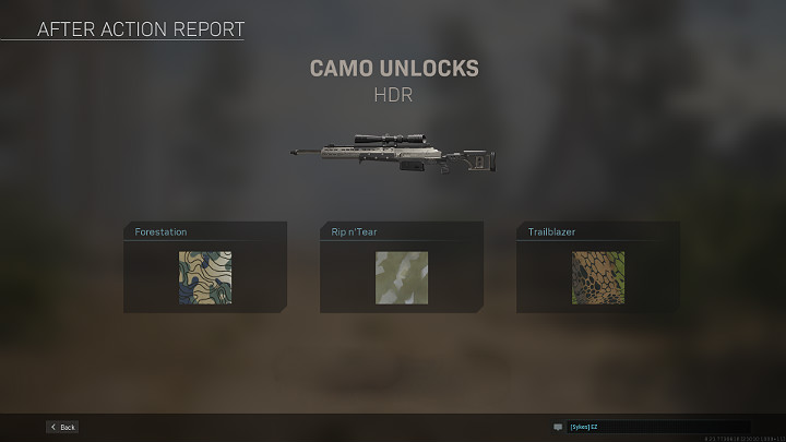 Po rozegraniu zaledwie jednego meczu w trybie Warzone Rumble udało nam się zdobyć 16 zabójstw, a w konsekwencji tego dodatkowe 2 poziomy broni HDR i aż 10 kamuflaży z różnych zestawów - Warzone: Złota broń - jak odblokować? - Call of Duty Warzone - poradnik do gry