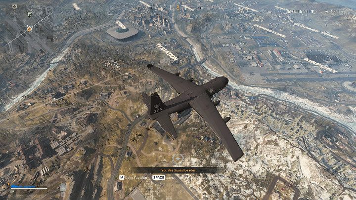 Dobra praktyką w trakcie trwania fazy lądowania jest rozejrzenie się, w którą stronę udają się przeciwnicy - Warzone: Tryb solo (Solos) - jak wygrać, najlepsze wyposażenie - Call of Duty Warzone - poradnik do gry