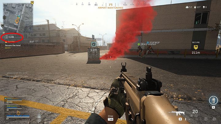 Na powyższym obrazku widać zrzut wyposażenia, który został wykupiony przez drużynę - Warzone: Gra zespołowa - Call of Duty Warzone - poradnik do gry