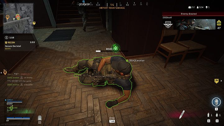 Podnoszenie powalonego Gracza trwa kilka sekund więc zanim zaczniesz całą operację upewnij się, że w pobliżu nie znajduje się jakiś przeciwnik, który tylko czeka na okazję do strzału - Warzone: Gra zespołowa - Call of Duty Warzone - poradnik do gry