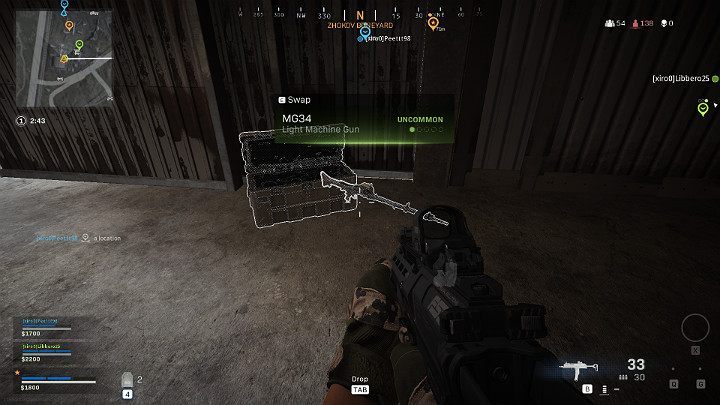 MG34 idzie łeb w łeb z PKM, jeśli chodzi o wyrządzane obrażenia od jednego pocisku, ale wygrywa na polu szybkostrzelności przez co DPS ogólny tej broni jest większy - Warzone: Bronie - klasa C (C Tier), lista - Call of Duty Warzone - poradnik do gry